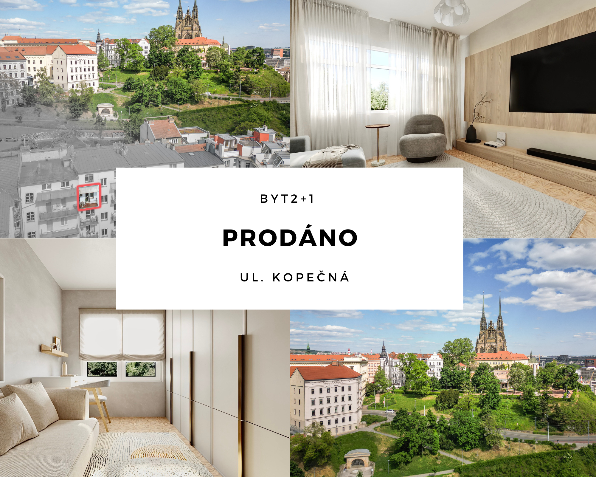 Byt Brno Horní Hešpice PRODÁNO